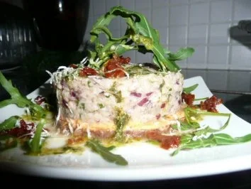 VORSPEISE/FLEISCH:Kalbstatar mit Fenchel und Basilikumöl - Rezept - Bild Nr. 3