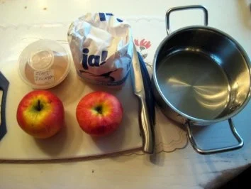 Apfelkompott - Rezept