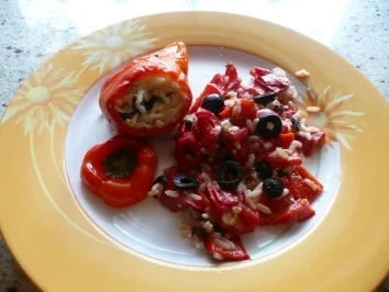 Spitzpaprika - gefüllt - Rezept