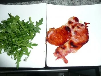 SUPPE: Petersilien-Linsen-Suppe mit Honigspeck - Rezept - Bild Nr. 4