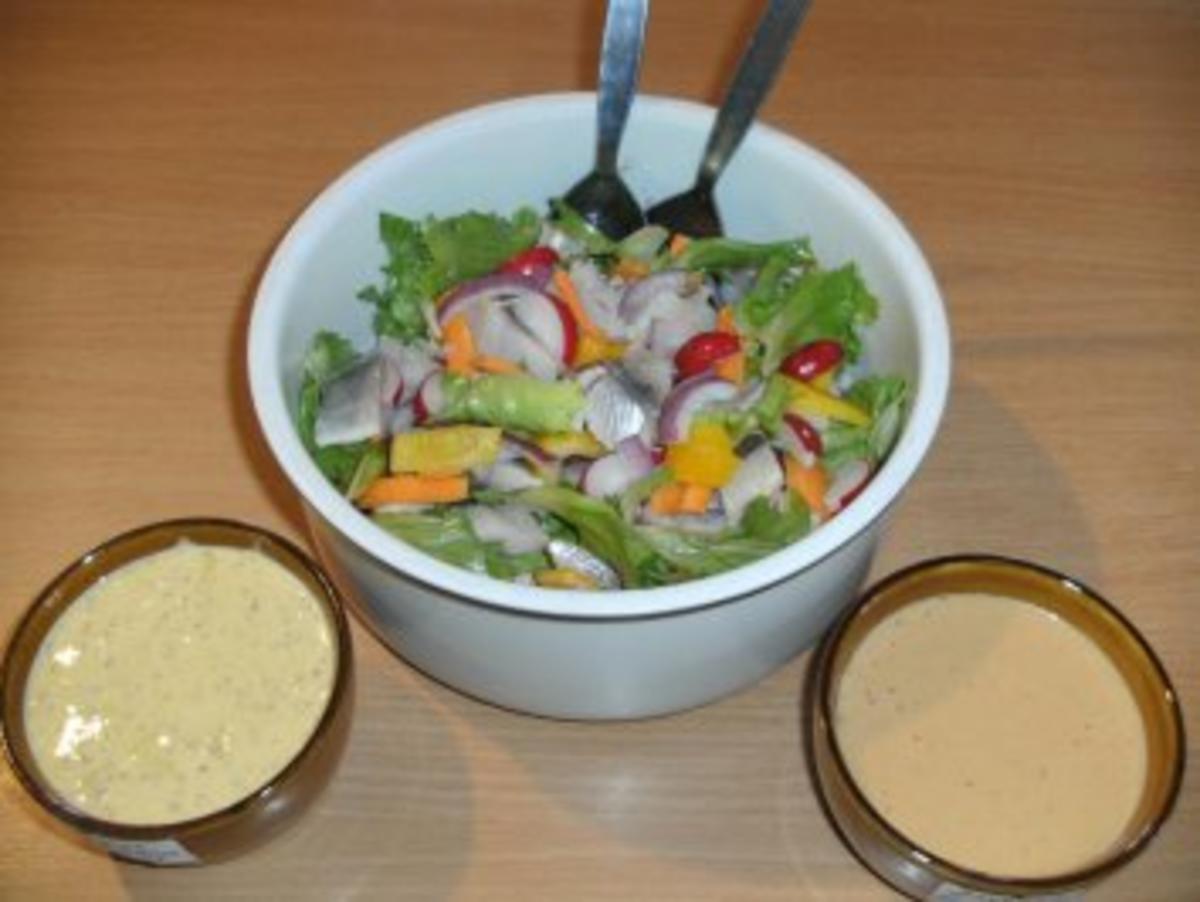 Fisch: Bunter Matjes-Salat - Rezept Eingereicht von goach