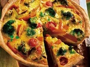 Gemüse-Schmand Quiche - Rezept