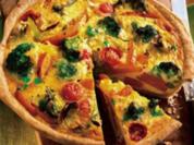 Gemüse-Schmand Quiche - Rezept