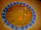 Moni's Gemüseeintopf mit roten Linsen und Knackwurst - Rezept