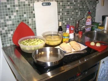 Rezept: Rosenkohlpüree mit gebratener Ente an Rotweinsößchen Rosenkohlpüree mit gebratener Ente an Rotweinsößchen - Rezept