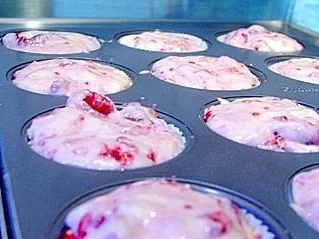 fluffige Himbeermuffins - Rezept - Bild Nr. 3