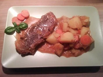Beiried mit Kartoffeln - Rezept