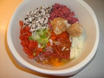 Gemüse - Hackbraten - Rezept - Bild Nr. 2