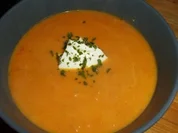 Karotten-Ingwer-Süppchen - Rezept