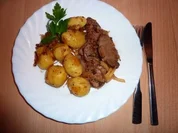 Rezept: Fl/Kaninchen: Leberpfanne Fl/Kaninchen: Leberpfanne - Rezept