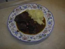 Fleisch - Hirschgulasch - Rezept