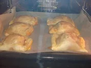 Herzhafte Blätterteigtaschen - Rezept