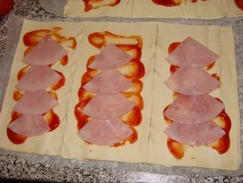 Herzhafte Blätterteigtaschen - Rezept - Bild Nr. 3