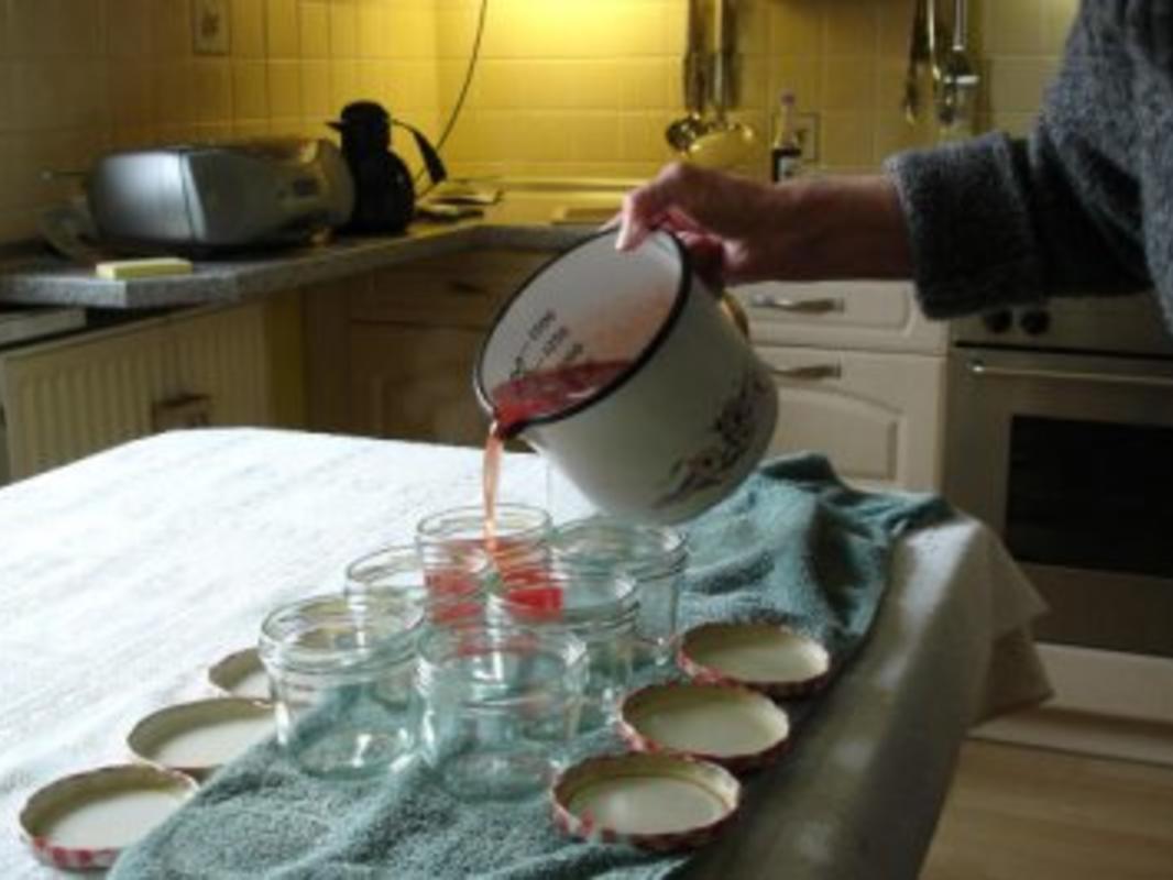 Orangengelee mit Grenadine Sirup - einfach - 146 kcal/100g