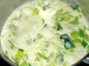 Rahm-Porree - Rezept