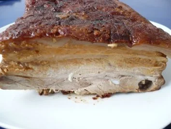 Krustenbraten mit Honig - Rezept - Bild Nr. 3