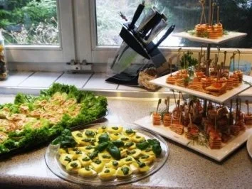 Crêpestorte mit Räucherlachs - Rezept - Bild Nr. 9