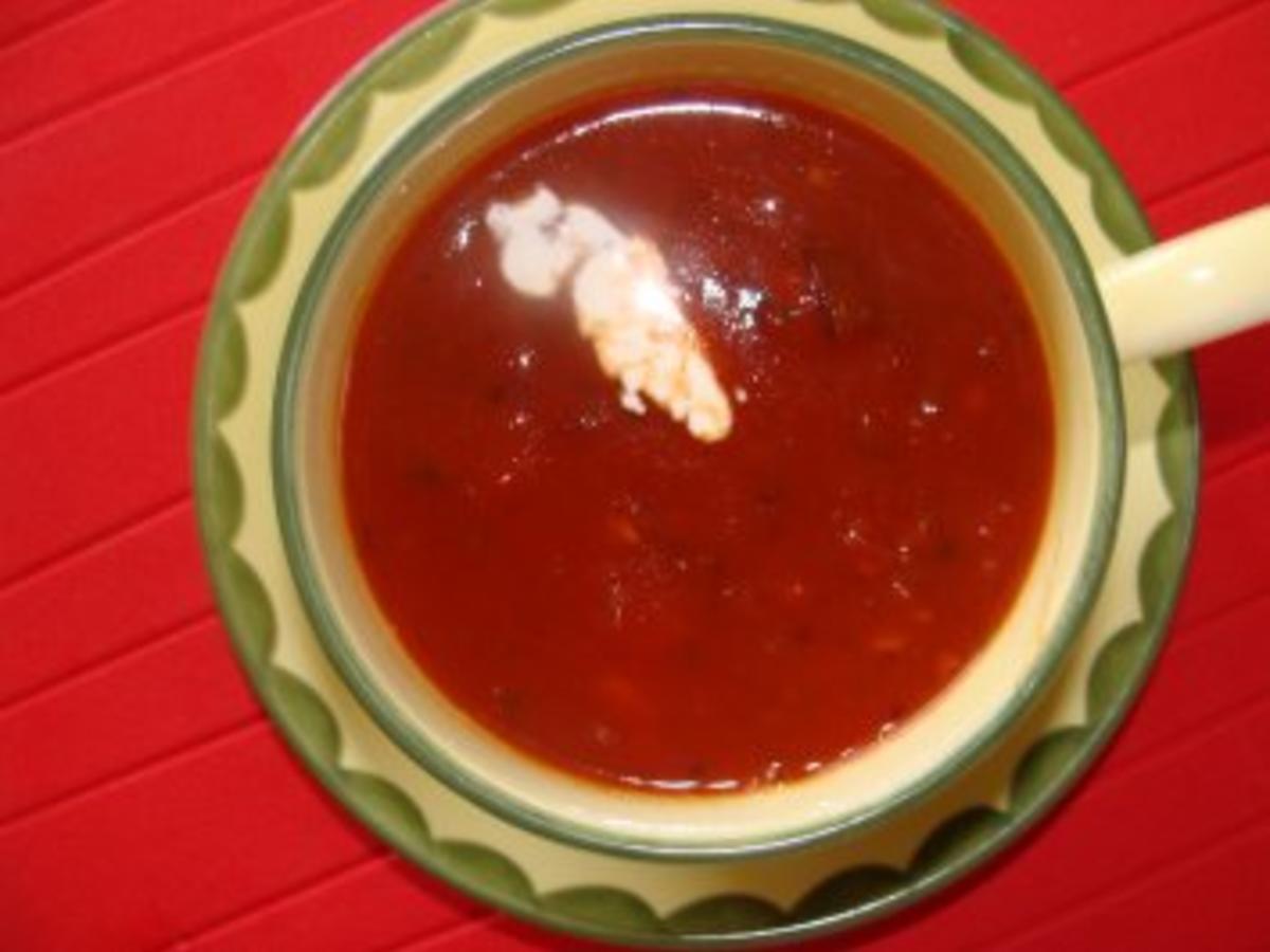 Suppe : -Schnelle pikante Tomatensuppe- Nr. 2 - Rezept - kochbar.de