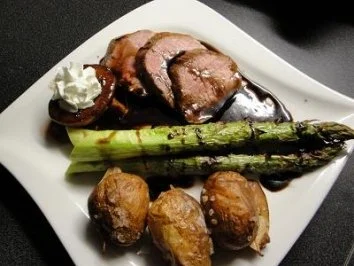 Rezept: Filet mit Balsamico-Sauce Filet mit Balsamico-Sauce - Rezept