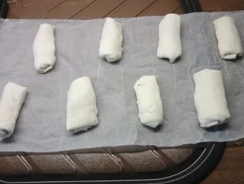 Knusperröllchen mit Schinken und Käse - Rezept - Bild Nr. 6