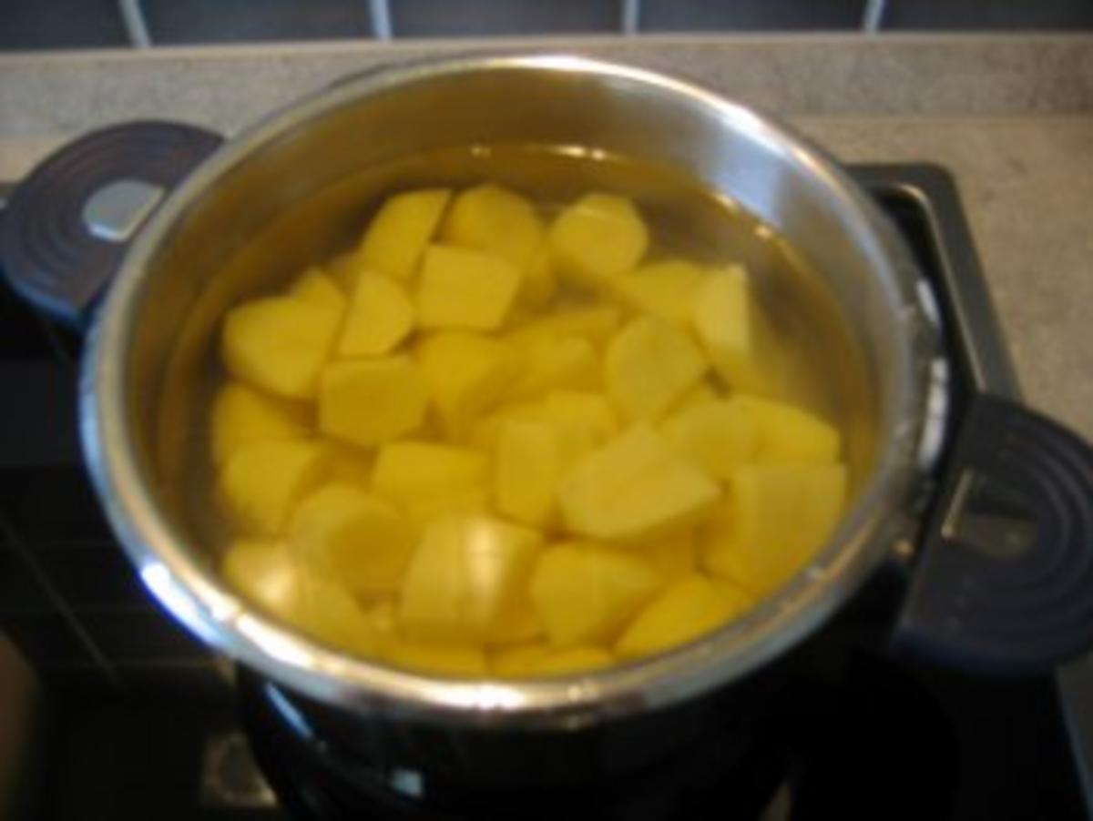 Stamppot- Kartoffeln und Möhren untereinander - Rezept - Bild Nr. 2
