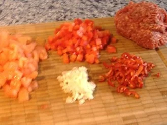 Rezept: Burritos mit Hackfleischfüllung Bild Nr. 2 Burritos mit Hackfleischfüllung - Rezept - Bild Nr. 2