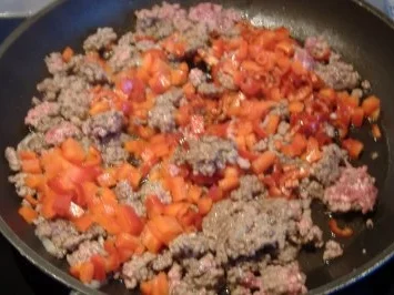 Rezept: Burritos mit Hackfleischfüllung Bild Nr. 3 Burritos mit Hackfleischfüllung - Rezept - Bild Nr. 3