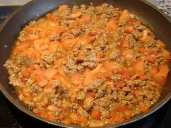 Rezept: Burritos mit Hackfleischfüllung Bild Nr. 4 Burritos mit Hackfleischfüllung - Rezept - Bild Nr. 4