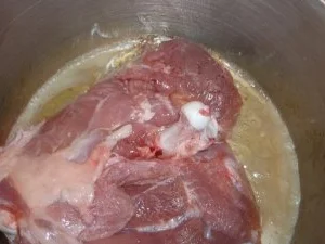 Rezept: Putenoberkeule in Orangen - Espresso - Sauce Bild Nr. 4 Putenoberkeule in Orangen - Espresso - Sauce - Rezept - Bild Nr. 4