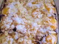 Rezept: Aprikosen-Auflauf mit Mandelkruste Bild Nr. 2 Aprikosen-Auflauf mit Mandelkruste - Rezept - Bild Nr. 2