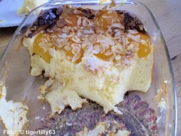 Rezept: Aprikosen-Auflauf mit Mandelkruste Bild Nr. 3 Aprikosen-Auflauf mit Mandelkruste - Rezept - Bild Nr. 3