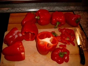 gefüllte Paprika - Rezept - Bild Nr. 2