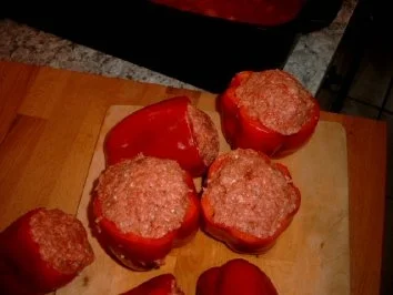 gefüllte Paprika - Rezept - Bild Nr. 4