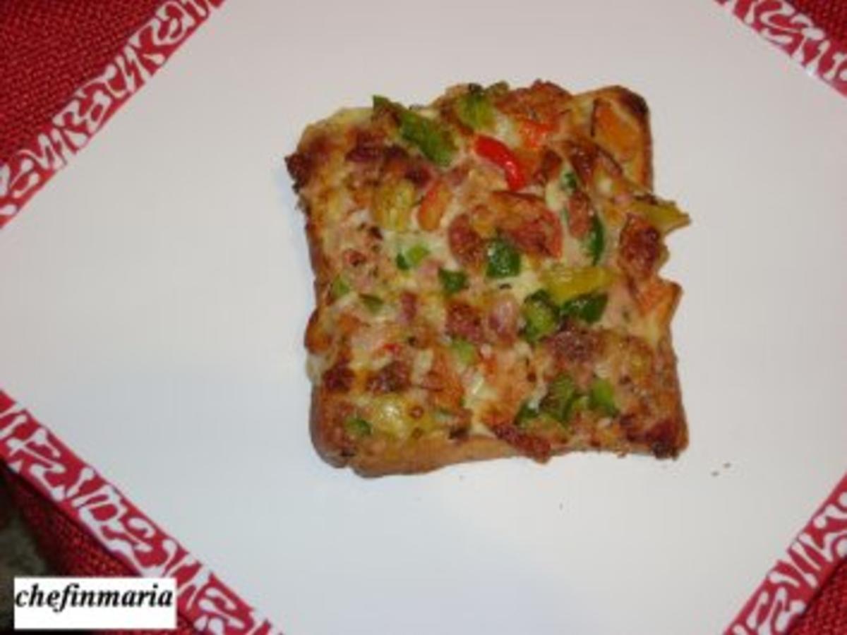 Pizzabrötchen - schnell &amp; einfach - von chefinmaria