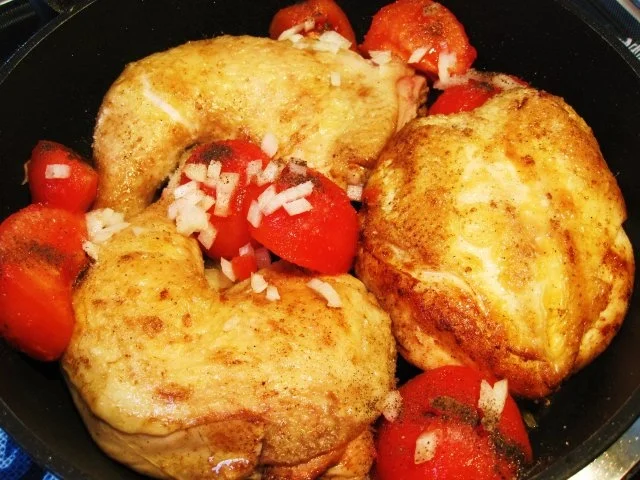 Poularde französisch... - Rezept - Bild Nr. 3