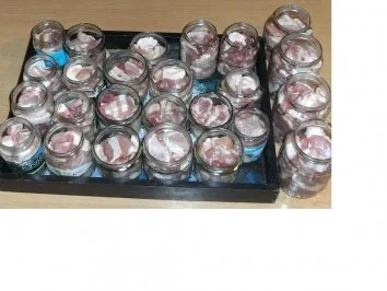 Wursten: Schweinefleisch im Glas - Rezept