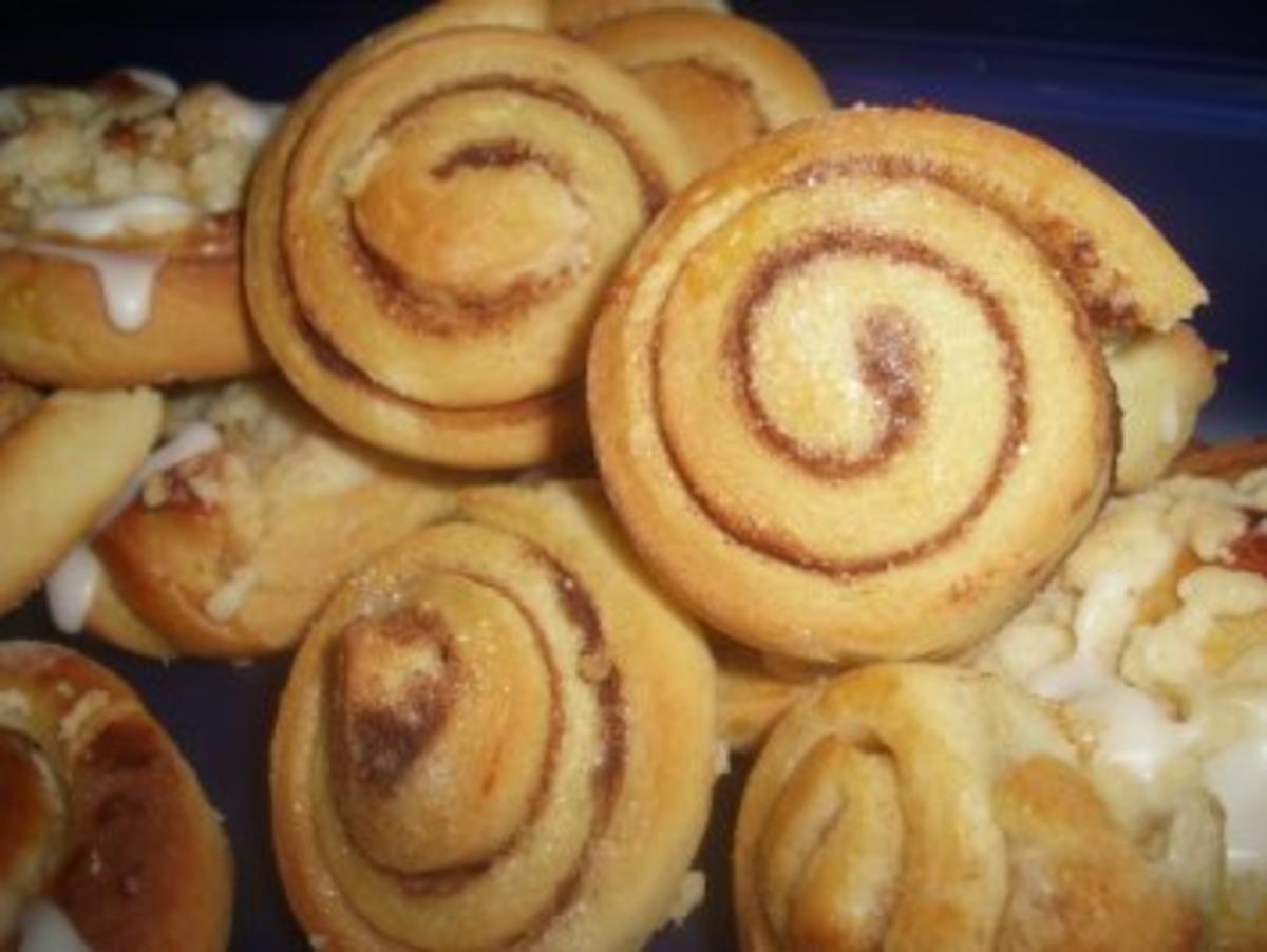 Bilder für Süße Mini-Zimtschnecken - Rezept