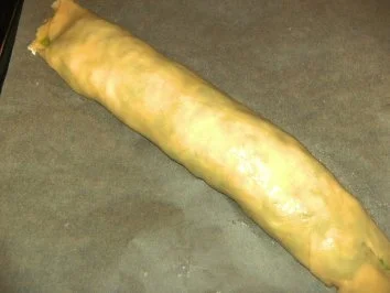 Rezept: Lauchstrudel Bild Nr. 3 Lauchstrudel - Rezept - Bild Nr. 3