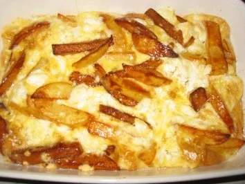 Rezept: Wenn Pommes über bleiben Wenn Pommes über bleiben - Rezept