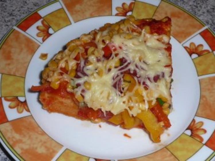 - Pizza mit viel Belag - Rezept mit Bild - kochbar.de