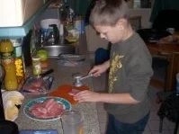 Schnitzel ala Dustin 9 Jahre - Rezept