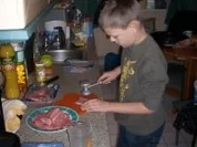 Schnitzel ala Dustin 9 Jahre - Rezept