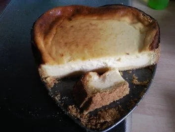 Rezept: Käsekuchen mit Boden Käsekuchen mit Boden - Rezept