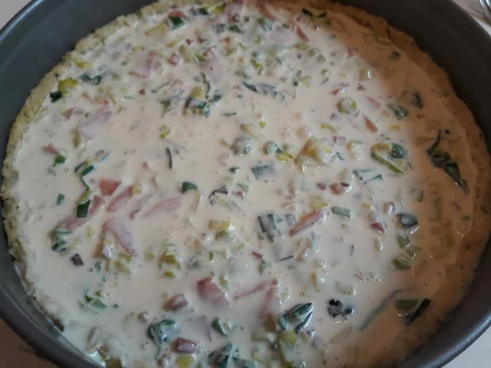 Rezept: Quiche: Lauch-Schinken-Quiche Bild Nr. 5401 Quiche: Lauch-Schinken-Quiche - Rezept - Bild Nr. 5401
