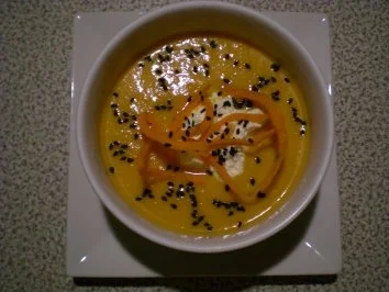 Rezept: Karotten - Orangen Süppchen Bild Nr. 5 Karotten - Orangen Süppchen - Rezept - Bild Nr. 5
