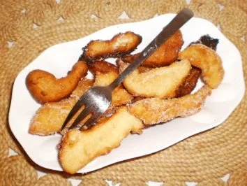 Süße Party-Pommes für den Straßenkarneval - Rezept