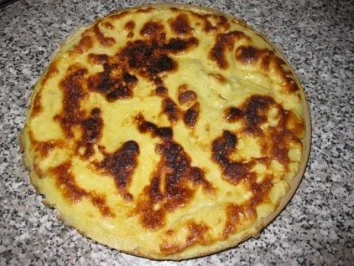 Gefüllte Pfannkuchen im Spinatbett ....... - Rezept - Bild Nr. 4