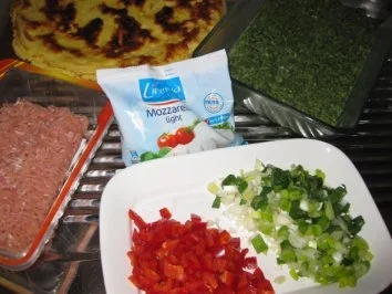 Gefüllte Pfannkuchen im Spinatbett ....... - Rezept - Bild Nr. 6