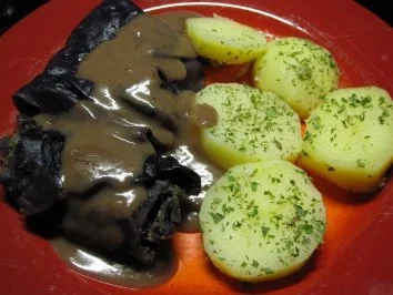 Rezept: Rotkohlrouladen.... 1 Jahr Kochbar, das muss gefeiert werden! Rotkohlrouladen.... 1 Jahr Kochbar, das muss gefeiert werden! - Rezept