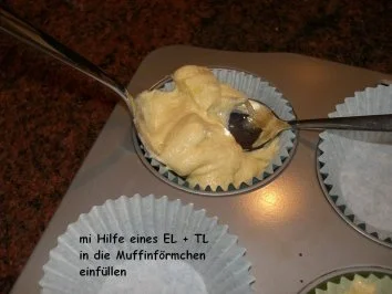 Rezept: Muffin: APFELMUFFIN ... unter Mandelhaube Bild Nr. 5 Muffin: APFELMUFFIN ... unter Mandelhaube - Rezept - Bild Nr. 5